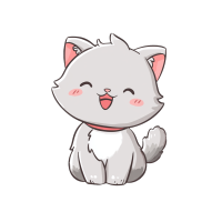可爱猫咪贴纸