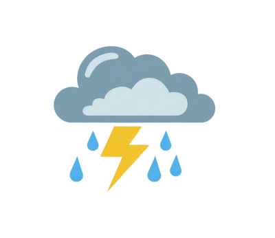 降雨图标插图