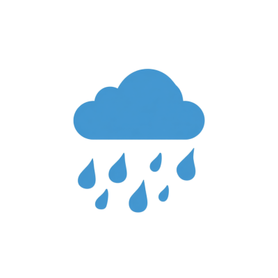 降雨简约设计插图