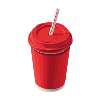 红色杯子可乐杯插画