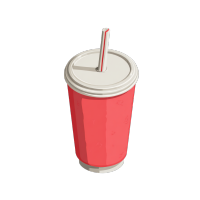 红色杯子可乐杯元素