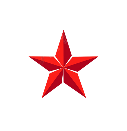 红色党政五角星元素