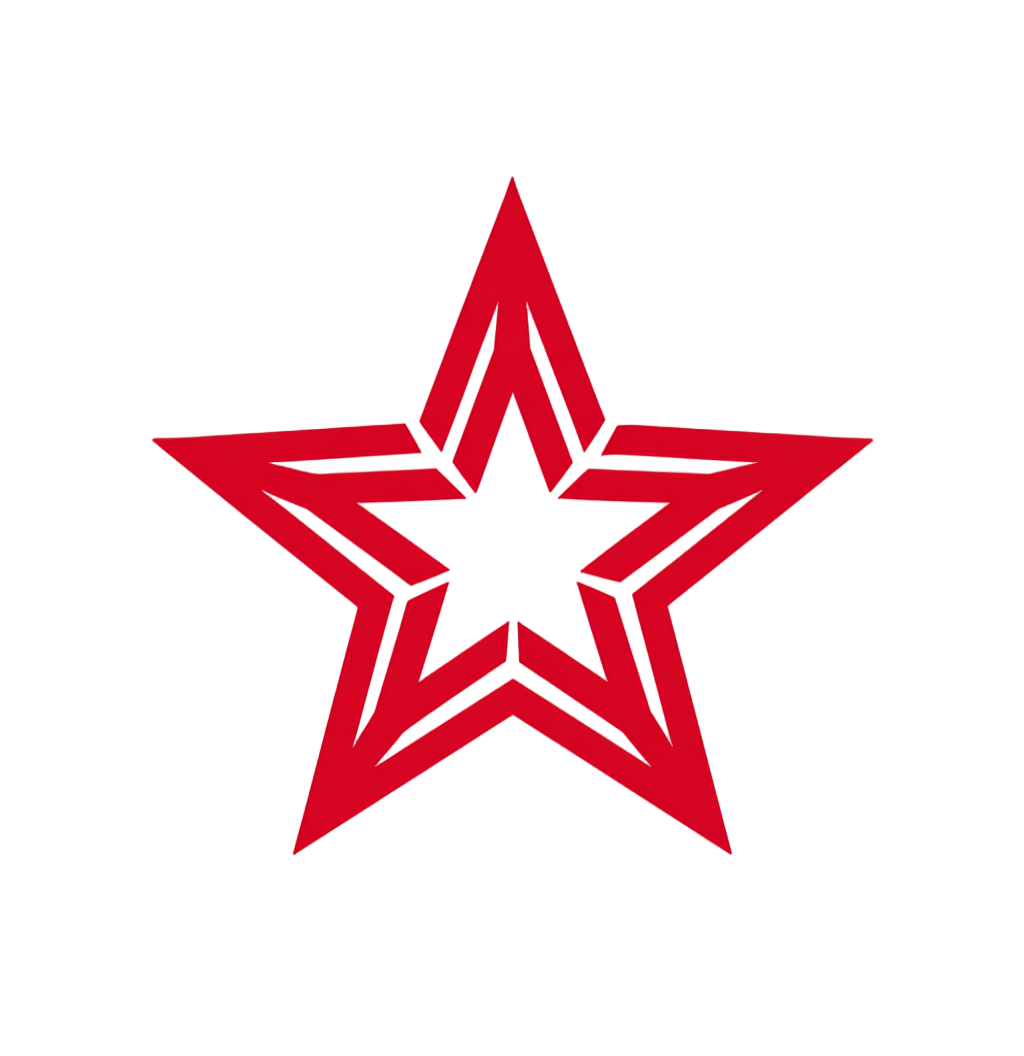 红色党政五角星素材