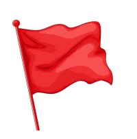 红色党政红旗矢量素材
