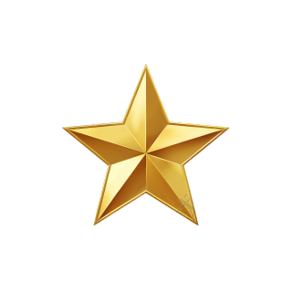 金色星星图标
