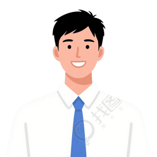 平面插画员工形象