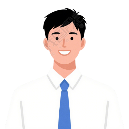 商务办公员工形象插画