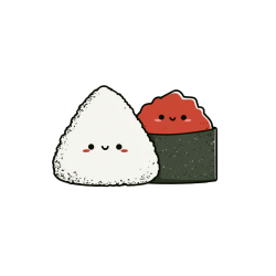可爱饭团元素