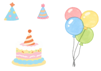 生日贺卡生日蛋糕素材