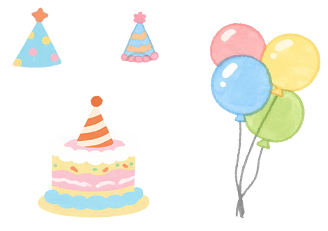 生日贺卡生日蛋糕素材