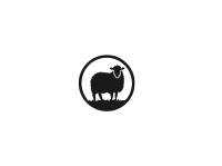 羊logo矢量插画