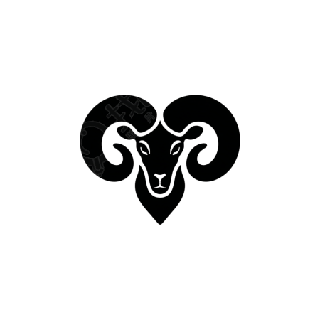 羊logo矢量元素