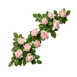 玫瑰花藤可商用素材