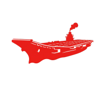 阅兵航空母舰素材