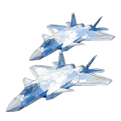 阅兵战斗机插图