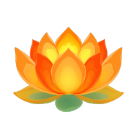可爱荷花图案