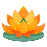 清新荷花插画