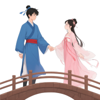 牛郎织女鹊桥图
