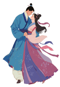 仙侠神话插画设计