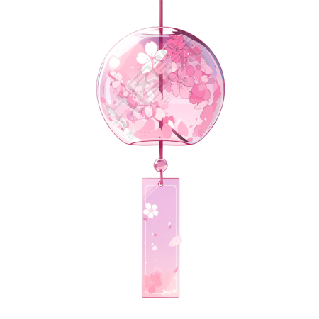 樱花风铃PNG元素