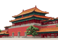 天安门透明背景插画