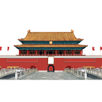 北京天安门商用插图
