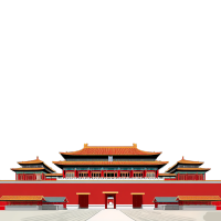 天安门透明背景素材