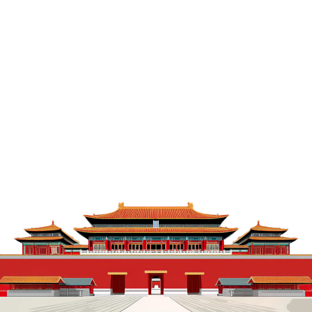 天安门透明背景素材