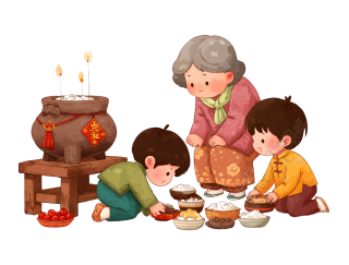 过年祭祖