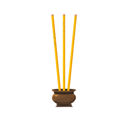 祭祖香炉插画