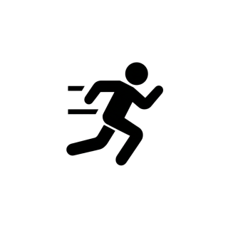 快速奔跑图标