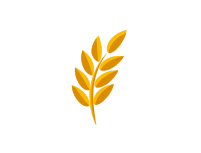 小麦商用图标插画