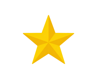 简约星星透明背景元素