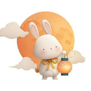 可爱兔子插画