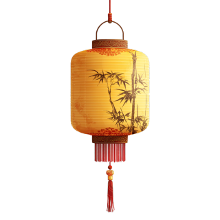黄色灯笼可商用素材
