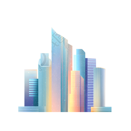楼房卡通建筑素材
