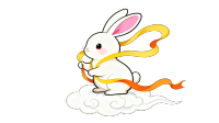 白兔插画设计