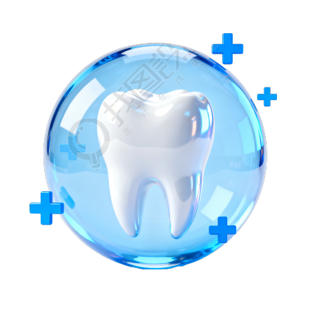 牙齿透明背景素材