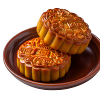 中式月饼美食图