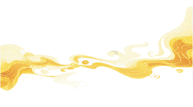 祥云水彩矢量元素
