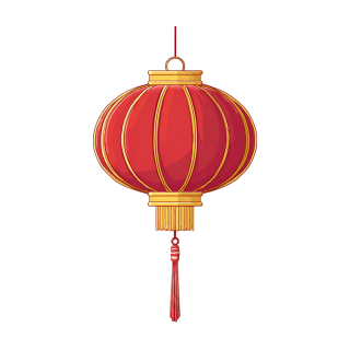国庆节红灯笼PNG插图