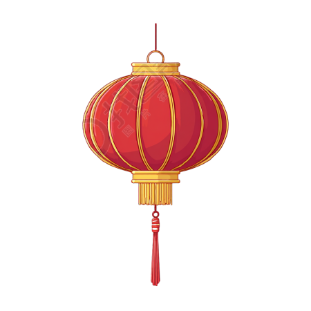 国庆节红灯笼PNG插图