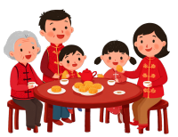 团圆赏月