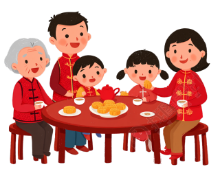 团圆赏月