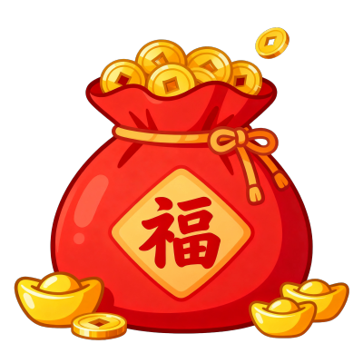 福袋PNG可商用素材