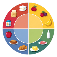 食物金字塔创意设计