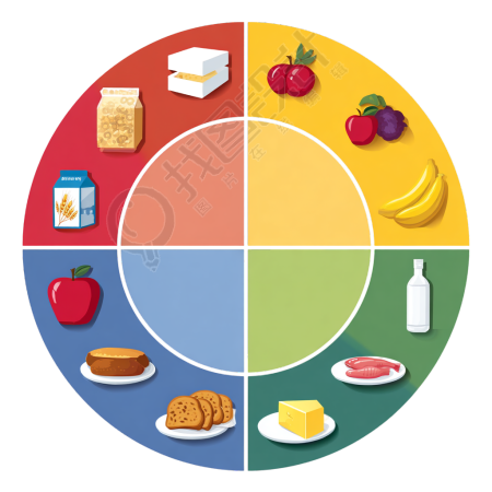 幼儿园食谱食物金字塔插图
