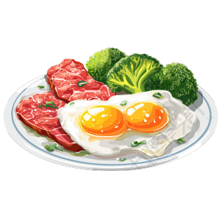 美食插画设计素材