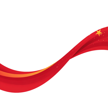 红色丝绸党政元素