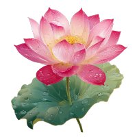 粉色荷花插图